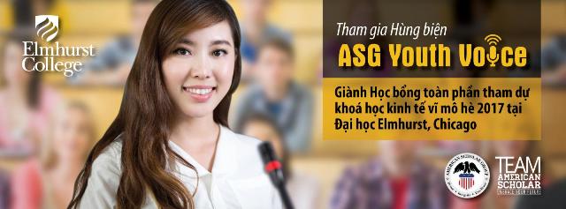 ASG YOUTH VOICE 2017 THAM GIA CUỘC THI HÙNG BIỆN TIẾNG ANH VÀ “RING” HỌC BỔNG LIỀN TAY