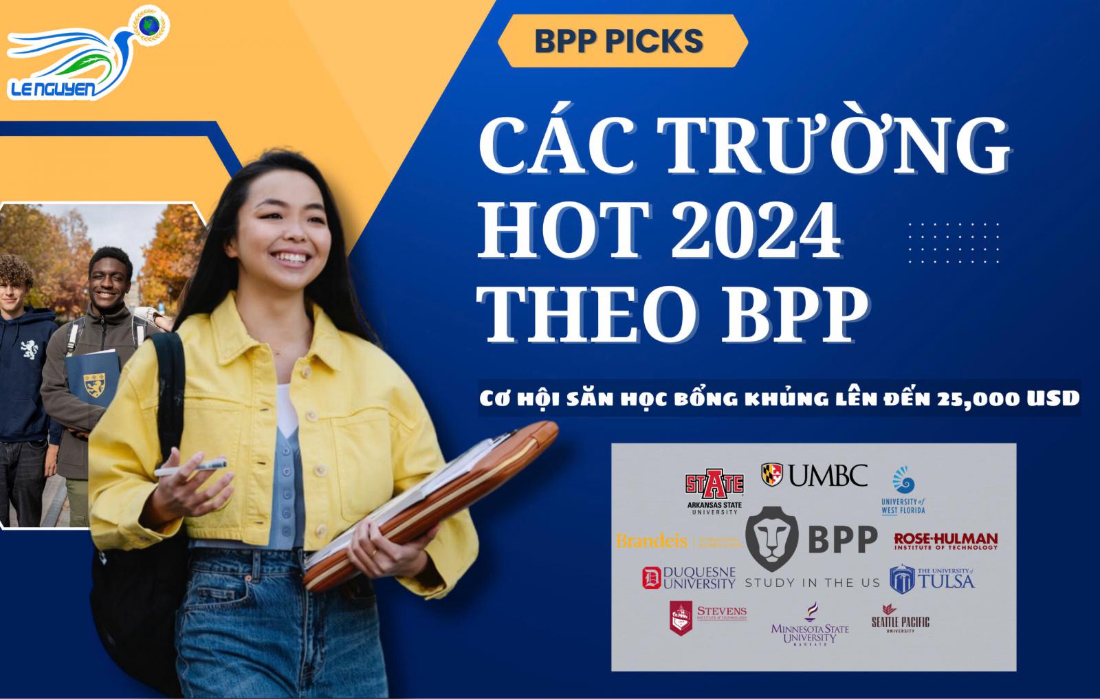 ​Cơ hội săn học bổng KHỦNG dành cho DHS Việt Nam khi đăng ký BPP Picks 2024