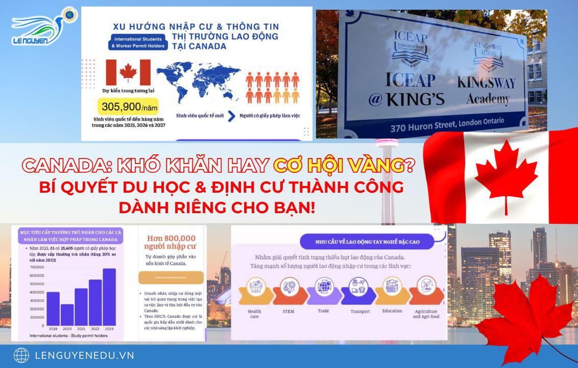 ​Canada: Bí Quyết Du Học & Định Cư Thành Công Dành Riêng Cho Bạn!