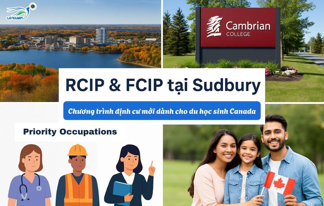 RCIP/FCIP tại Sudbury – Lộ trình định cư mới cho du học sinh tại Canada