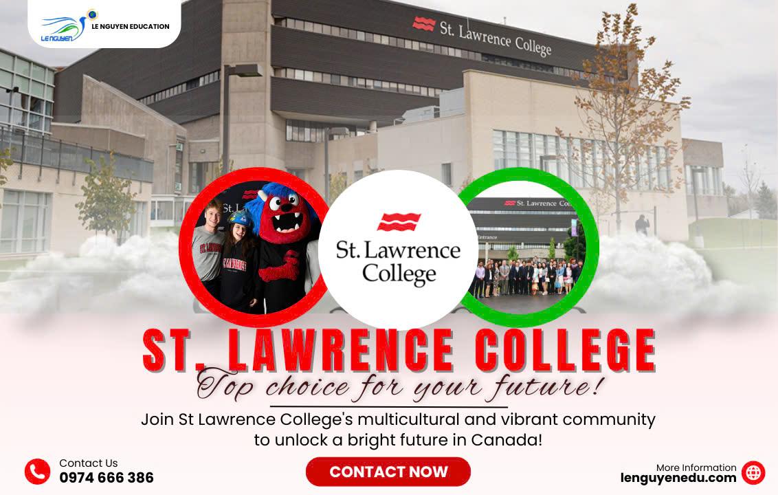 St. Lawrence College - Khám Phá Cơ Hội Toả Sáng Tại Canada!