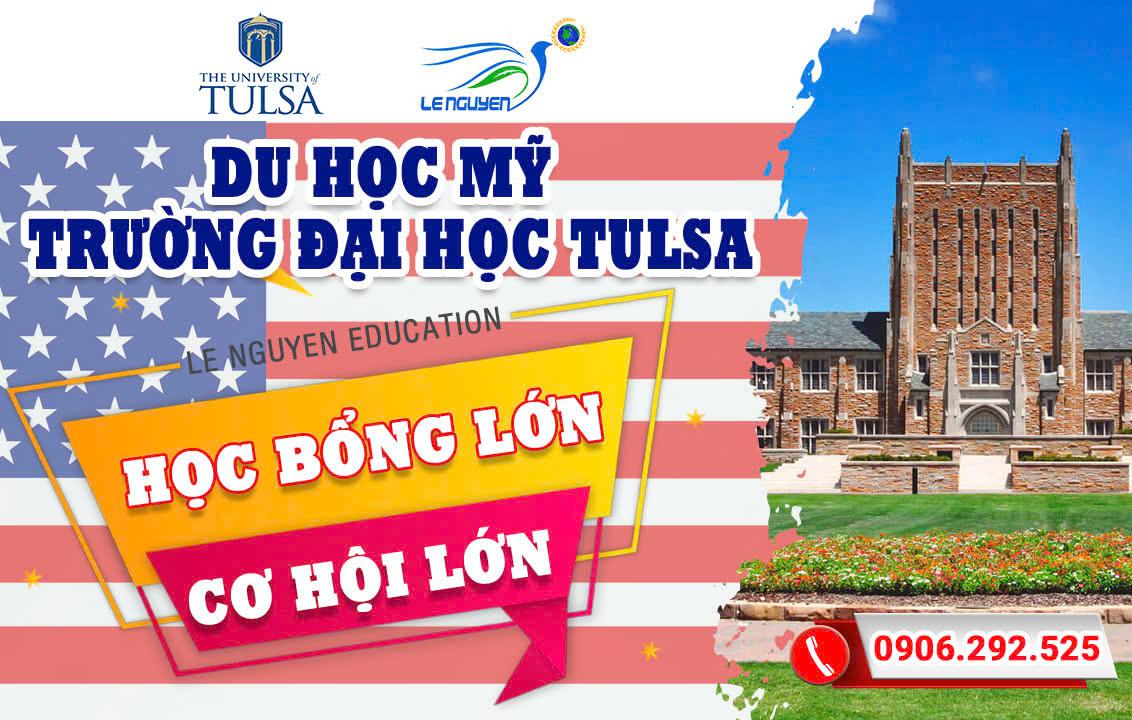 The University of Tulsa - Cơ hội nhận 100% học phí tại top trường đại học hàng đầu Mỹ